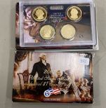 Two 2007 United States Mint Presidential $1 Coin Proof Set