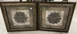 Pair of New Framed Plaque Decor