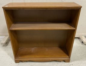 Maple Two Shelf Bookcase