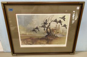 Signed Numbered (189/500) Ducks Unlimited Print by Shade Steels