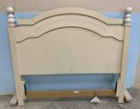 Cream Cottage Queen/Full Mini Post Headboard