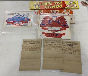 Group of Vintage Labels and Boxes