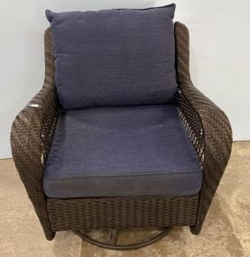 Resin Wicker Patio Arm Chair