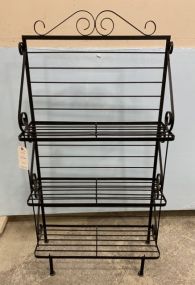 Small Metal Baker's Rack