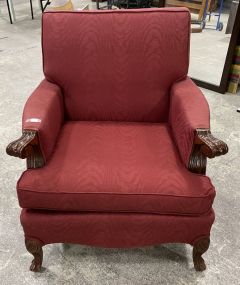 French Upholstered Arm Chair