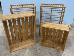 Three Wood Crates