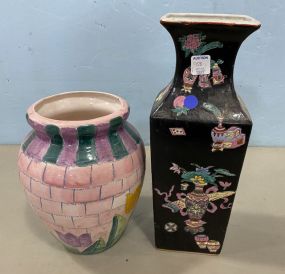 Chinese Modern Planter Vase and Ceramic Mosaic Pottery Vase