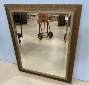Decorative Silver Color Framed Beveled Mirror