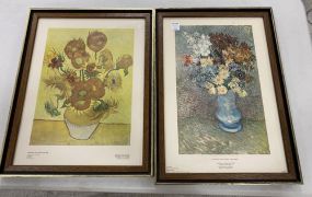 Two Vincent Van Gogh Framed Prints