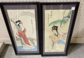 Two Asian Lady Prints