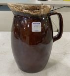 Hull Pottery Brown Pitcher
