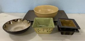 Pier 1 Pottery Piece and Home Ceramic Tray