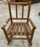 Vintage Child's/Doll Rocker Chair