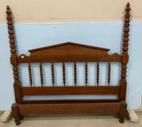 Antique Mahogany Poster Full Size Bed