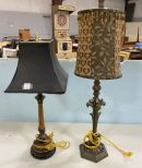 Two Decorative Table Lamps