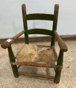 Old Primitive Child's Chair