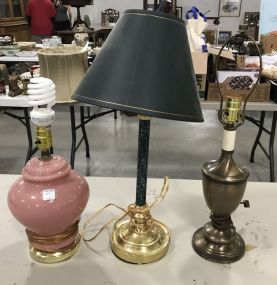 Three Assorted Lamp