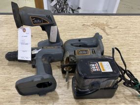 Three Piece POP Sander, Drill, Jig Saw