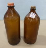 Vintage Clorox Bottle and Sure Clean Bottle