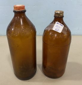 Vintage Clorox Bottle and Sure Clean Bottle