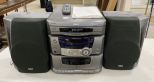 RCA RS1248 CD/Cassette Radio