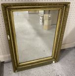 Vintage Wood Framed Mirror