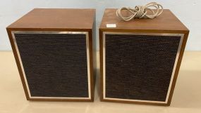Pair of Vintage Surround Sound Speakers