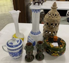 Assorted Group of Pottery Decor