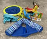 Group of Children's Toys and Pool Floats