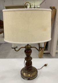 Brass Double Arm Desk Lamp