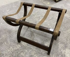 Vintage Fold Out Luggage Rack