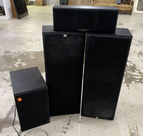 Four Piece JBL Surround Sound Speakers