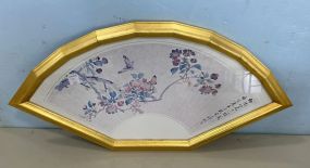 Oriental Fan Framed Print