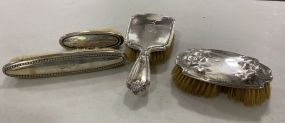 Sterling Vanity Dresser Brush Set