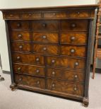 Reproduction Empire Style Tall Chest