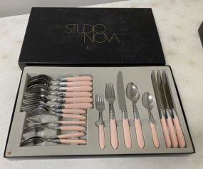 Two Studio Nova Stainless Flatware Sets