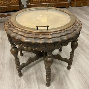 Antique French Style Serving Table