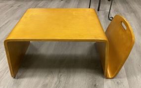 Bentwood Mid Century Modern End Table