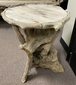Well Crafted Driftwood Side Table