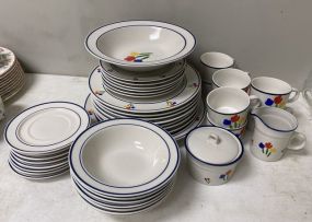 Newcor Stoneware China Set