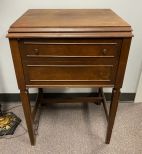 Kenmore Sewing Machine in Cherry Cabinet