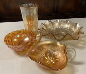 Four Piece Merigold Style Glass