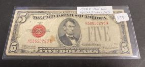 1928 E Red Seal United States Note