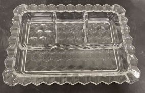 Fostoria American Clear Relish Dish