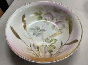 Germany Porcelain Floral Bowl