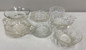 Group of Pressed Glass Pieces