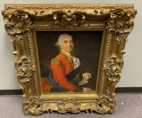 Oil Painting of English Commander