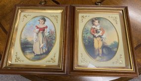 Two Girl and Boy Portrait Prints