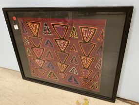 Framed Tapestry Art