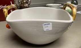 Modern Porcelain Salad Bowl